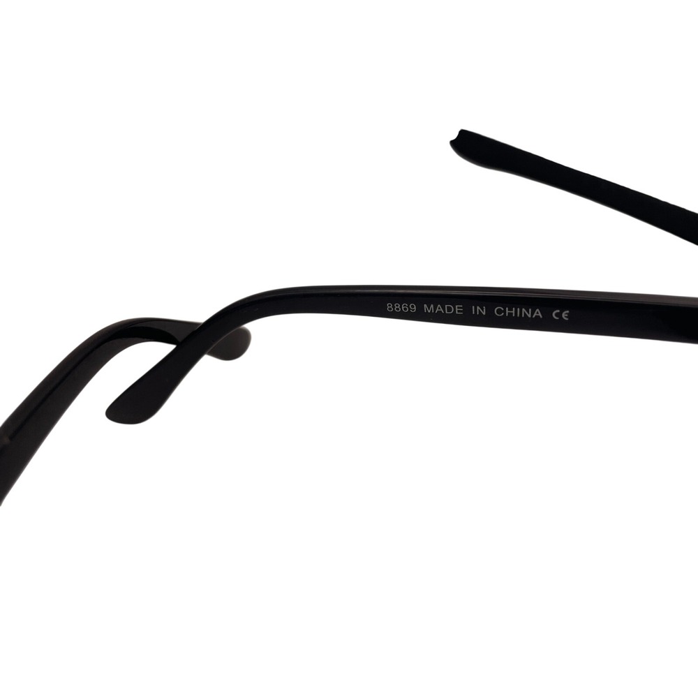 Womens‎ Rhinestone Cat Eye Sunglasses Black Multi Color Jewel Gradient Lens 8869 - Picture 3 of 3